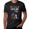Autism Awareness -In A World Where You Can Be Anything Be Kind T-Shirt Shirts Graphic Tees Blanks Mens Big and Tall T Shirts