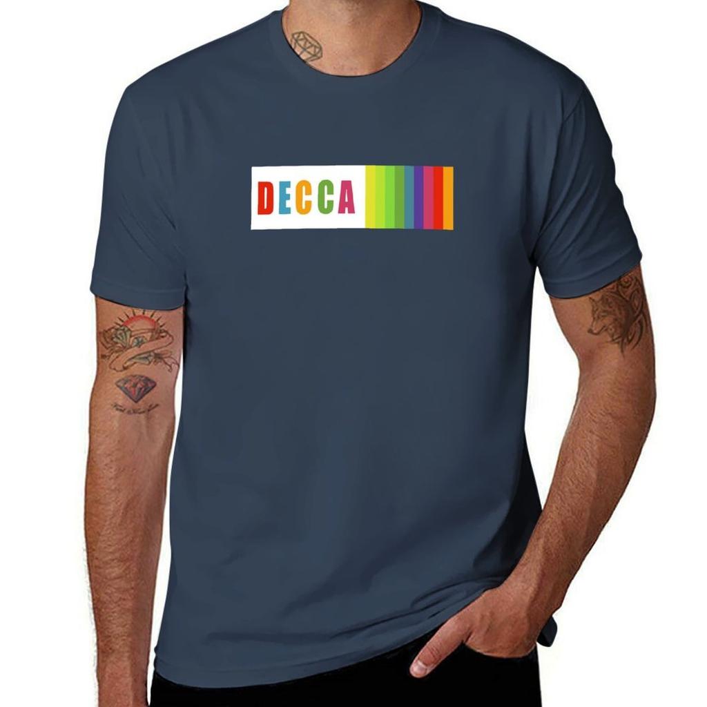 Decca Rainbow Tshirt Thanksgiving Casual Tee Tshirt