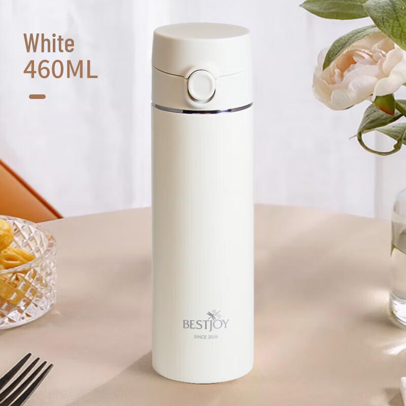 FUGURNG BESTJOY 316 Stainless Steel Pop-Up Lid Thermos Bottle
