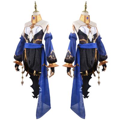 Layla Cosplay Kostüm Peruk Cosplay Honkai 3rd Layla Elbise Kıyafet Üniforma Şapkalar Eldiven Şapka Kız Kadın