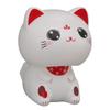 2.36*2.17*2.68 in Lucky Cat Figurine Plastic Traditional Fortune Cat  Office Desk