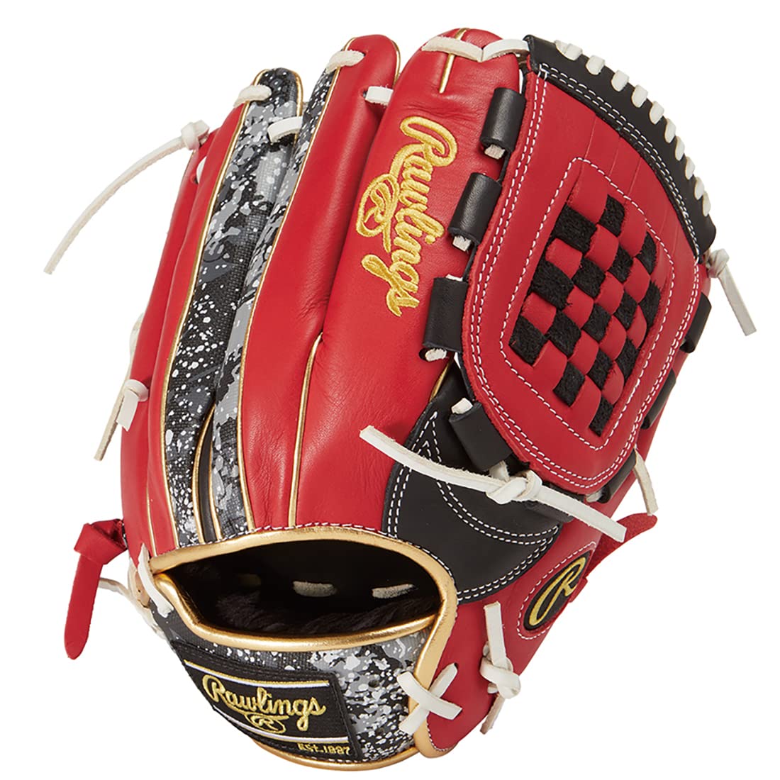 

Rawlings Baseball Glove Adult Softball HOH BLIZZARD Wizard Size GR3HON54MG Black throwers & #01 [For Allfielders] 11.5 For right-handed