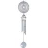 Stainless Steel Mandala Rotating Wind Chime: Decorative European & American Hanging Ornament