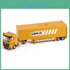 Alloy Creative Large Container Parking Lot With Crane Tower Children Set Toy