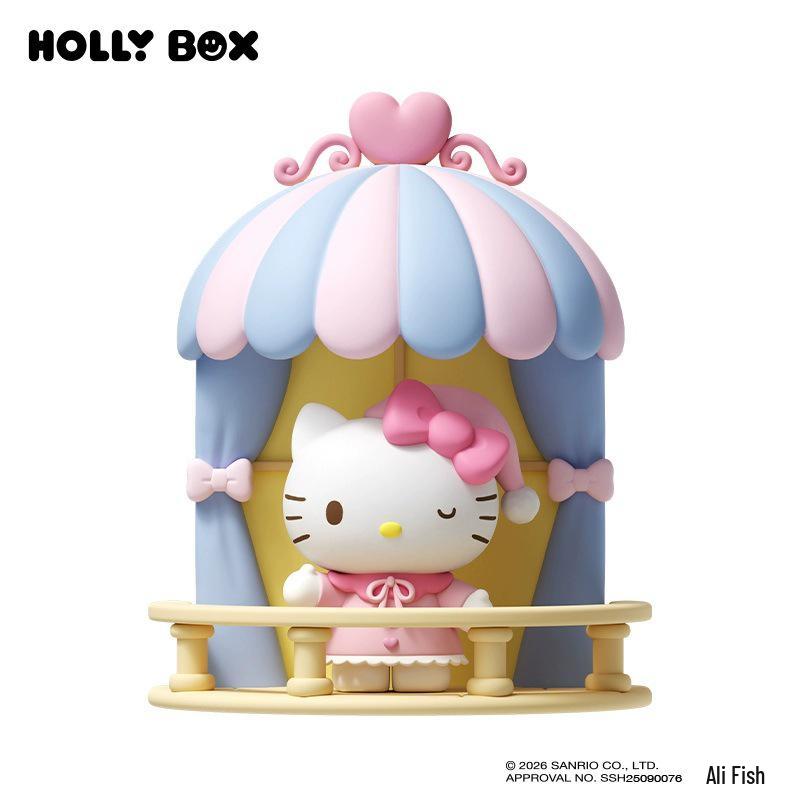 Sanrio My Melody & Hello Kitty Night Light Ornament - Trendy Play Figure Gift