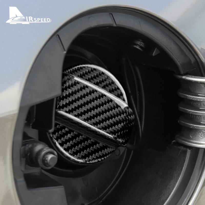 Real Hard Carbon Fiber Car Fuel Tank Cap For Volkswagen VW Golf 6 GTI R MK6 ID GTI Beetle Sicrocco Passat CC Tiguan 2008-2013