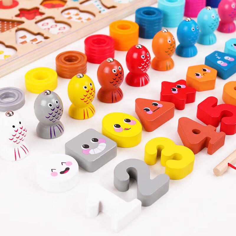 Brangdy 5-in-1 Early Learning Logarithmic Board Toy