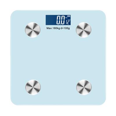 Accurate Bluetooth Electronic Scale Human Body Fat Weight Scale White