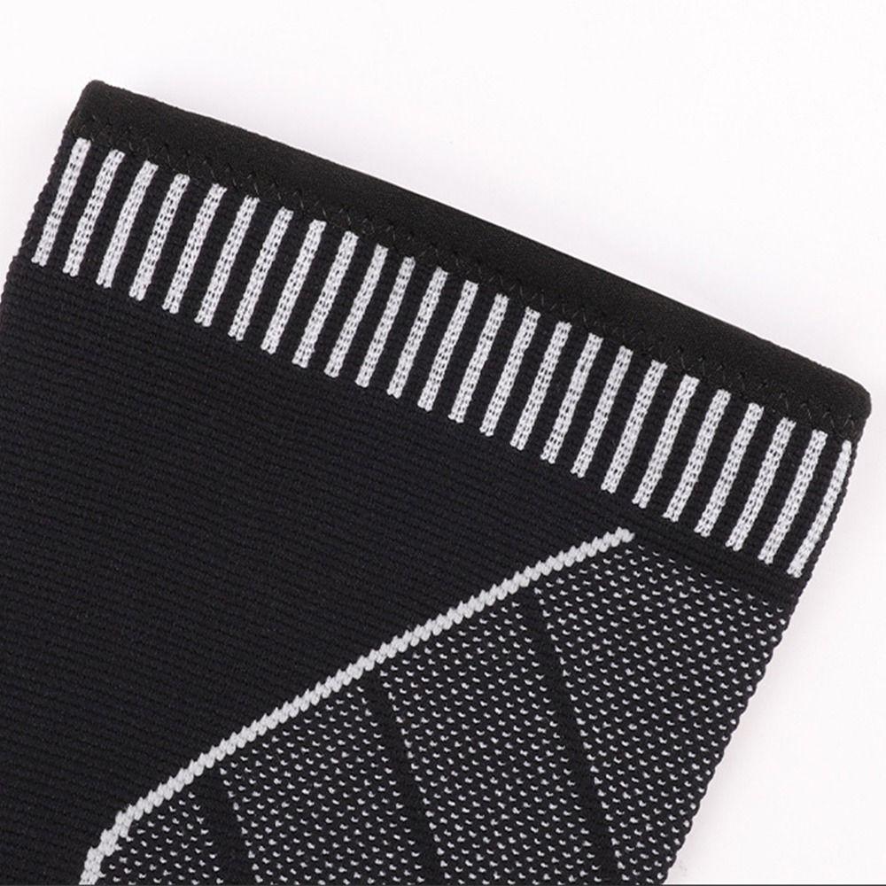 Black Pink Ankle Protection Socks Silicone Anti Slip Dots Sport Calf Guard  Basketball Soccer