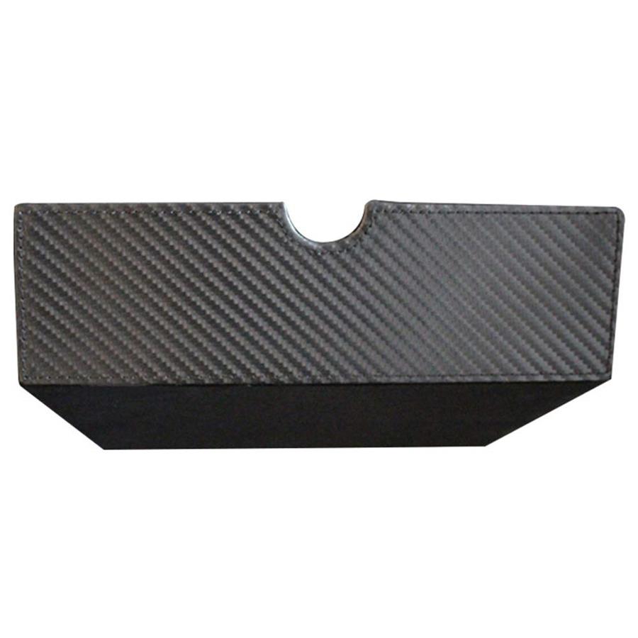 Carbon Fiber Look Center Console Storage Box Organizer Drawer Tray Fit For Tesla Model X/S