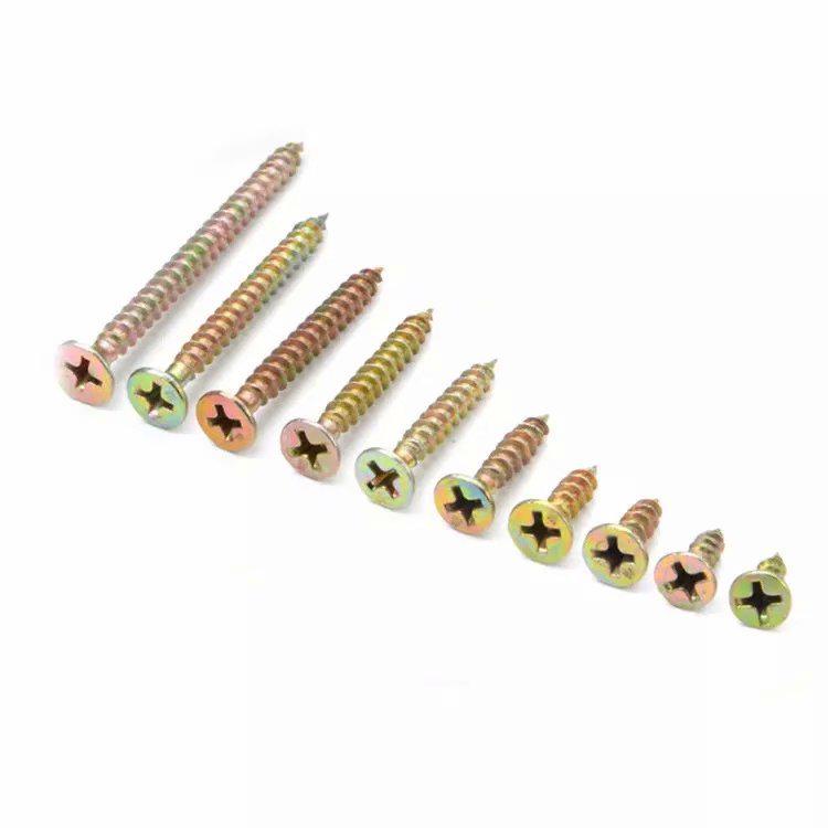 Galvanized Cross Slot Fiberboard Nails, Wall Panel Nails, Hardened Countersunk Self-Tapping Screws, Ordinary High-Strength