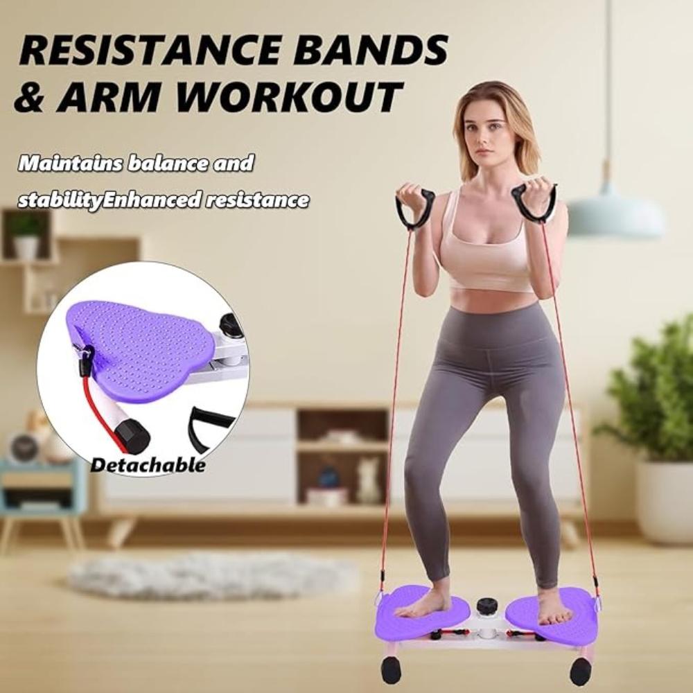 Ultra Quiet Waist Twisting Fitness Equipment, Anti Slip Home Fitness Equipment, Specifically Designed for Women To Reduce Abdominal Fat