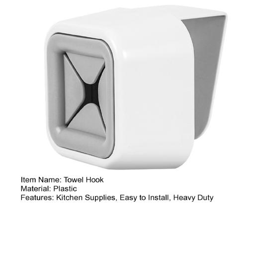 Schranktür Hängender Handtuchhaken Robust Küchenlappen Geschirrtuch Hänger Kein Bohren Badezimmer Push Handtuch