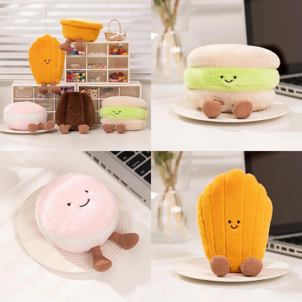 Adorable Plush Macaron Tart Doll Cute Sweet Dessert Toy Perfect For Girlfriend Gifts