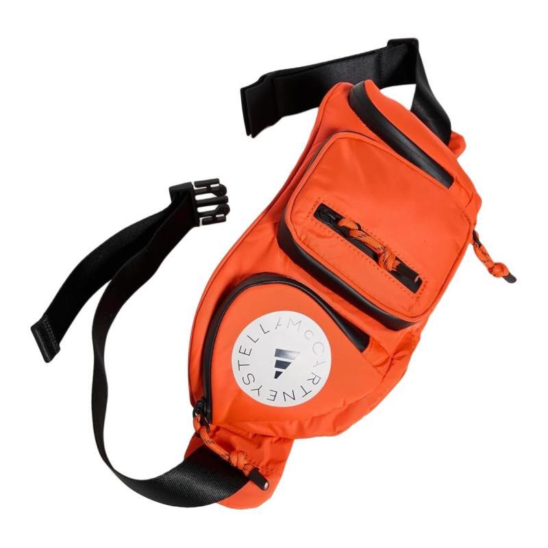 Adidas Recycled Material Polyester Fanny Pack Regular Women's Bright Orange Adidas IS9019