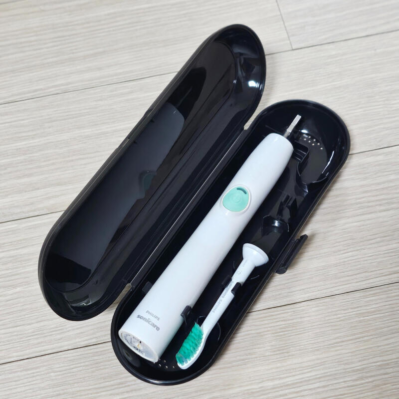 Travel Electric Toothbrush Case Storage Holder Portable Stand Black