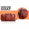 Real Leather Goat Hide 24" New Luggage Duffle Travel Weekend Gym Sport Men's Bag
