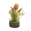 Fake Flowers Artificial Tulip Potted Green Plants Simulation Flower  Valentine's Day