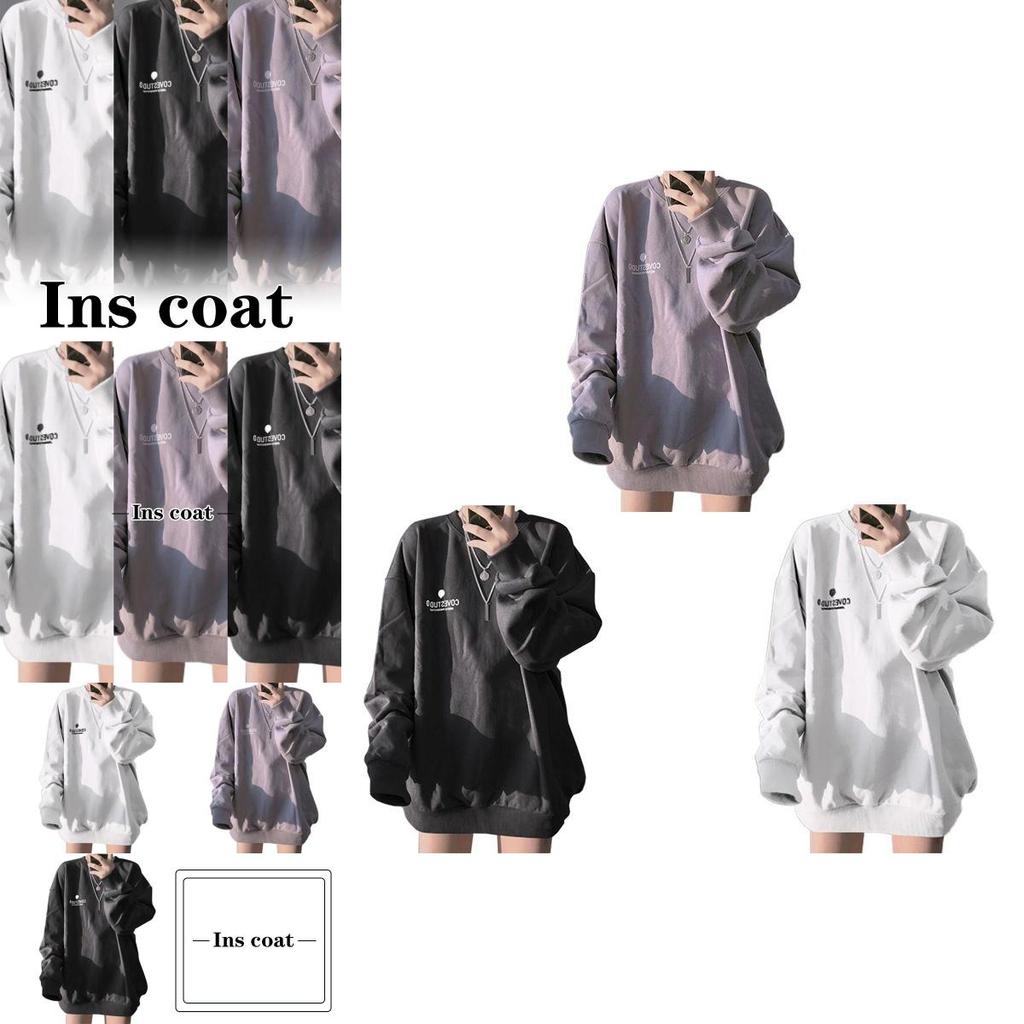 Korean Version Of The Female Set Head Thin Section Of Students Sweater Loose