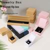 Magnetic Flip Cover Jewelry Box for Earrings, Rings, and Necklaces