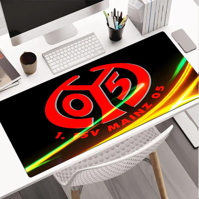 Red Emblem FSV Mainz Mouse pad, Gaming Mouse Pad, keyboard pad, Desk Decor for computer notebook Fan Gift Birthday Gift