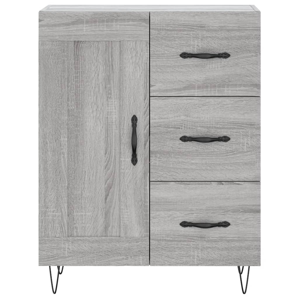 Sideboard Gray Sonoma 69.5 x 34 x 90 cm Particleboard