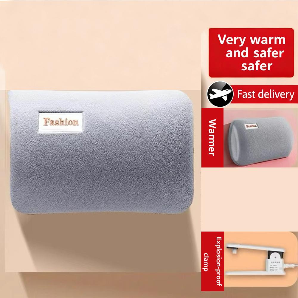 Electric Hot Water Bag Home Heater Soft Winter Hand Warmer Reusable Bottle EU Plug Rechargeable Pocket Warmer Home Office