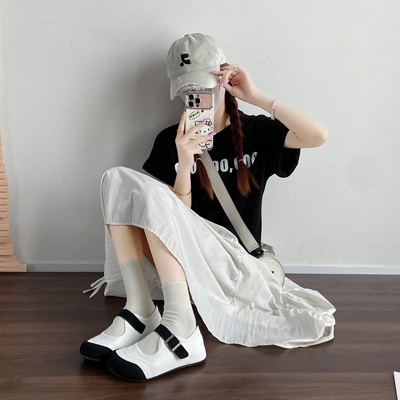 CRLAYDK Sweet Women's Loafers Adjustable Buckle Driving Moccasins Casual Slip On Comfort Ladies Walking Flats Work Shoes