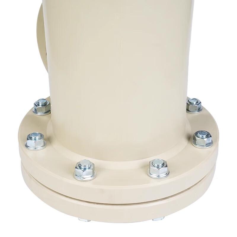 PPH Plastic Y-Type Chemical Pipeline Filter