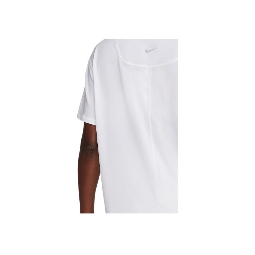 Nike Skin-Friendly Comfortable Breathable Short Sleeve T-Shirt Women Tops White FN2815-100