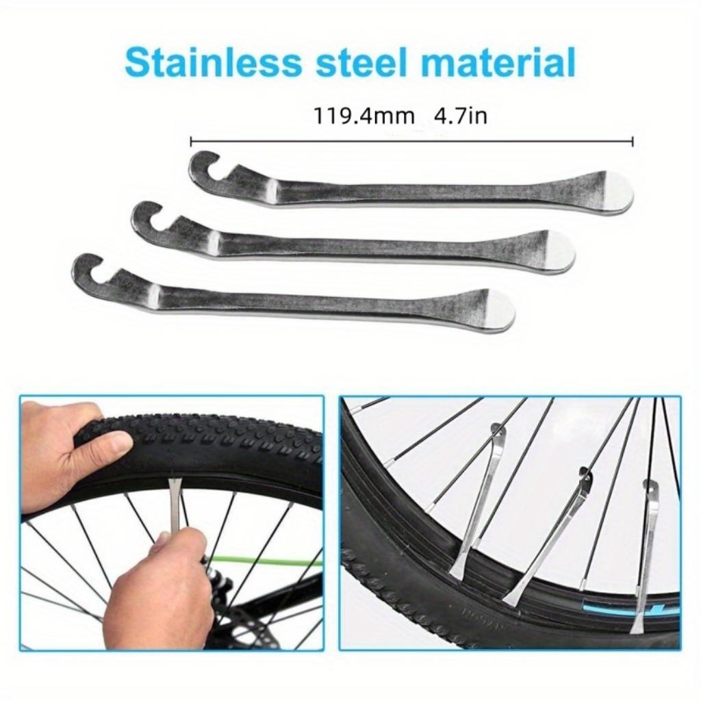 Multi-tool Kit with Tire Pump, Inflator, Tire Repair Kit and Maintenance Essentials for Camping, Travel and Daily Use