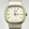 [New Battery] SEIKO Seiko Ladies Watch Silver Square 1221-5520 530026