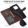 Luxury Flip Leather Phone Case for Xiaomi 15T Pro Wallet Card Cover for Xiaomi 14T 13T 12T Pro Poco X7 X6 X5 M7 M6 Pro Case For Redmi Note 14 13 Case