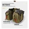 Motorcycle Saddlebag Luggage Bags Touring Motorbike Saddle Bag Canvas Stroage Bag For Honda Shadow For Suzuki dr 650 Tools Pouch