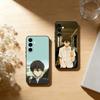 Hyouka Hotaro Oreki Phone Case For Samsung Galaxy A73,A72,A71,A70,A53,A52,A51,Soft Silicone Black Cover