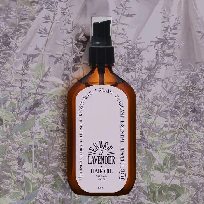 

[Damsangmo Argan Care] Интенсивное парфюмированное масло для волос с протеинами молока и ароматом вербены