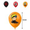 Naruto Geburtstagsdekorationen, Naruto Geburtstag Dekorationen, Naruto Luftballons, Naruto Banner, Naruto Cupcakes 25-26
