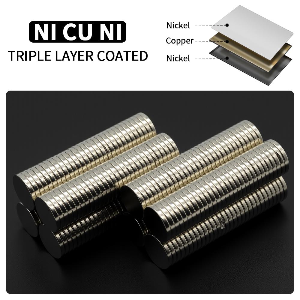 12x2mm Potente Magnete al Neodimio N35 NdfeB Magneti Permanenti Rotondi Super Forti Magneti da Frigorifero Fai da Te