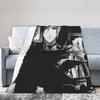 Sebastian Michaelis Ciel Flannel Blankets Blackbutlers Funny Throw Blankets for Home Hotel Sofa 150*125cm Bedspreads