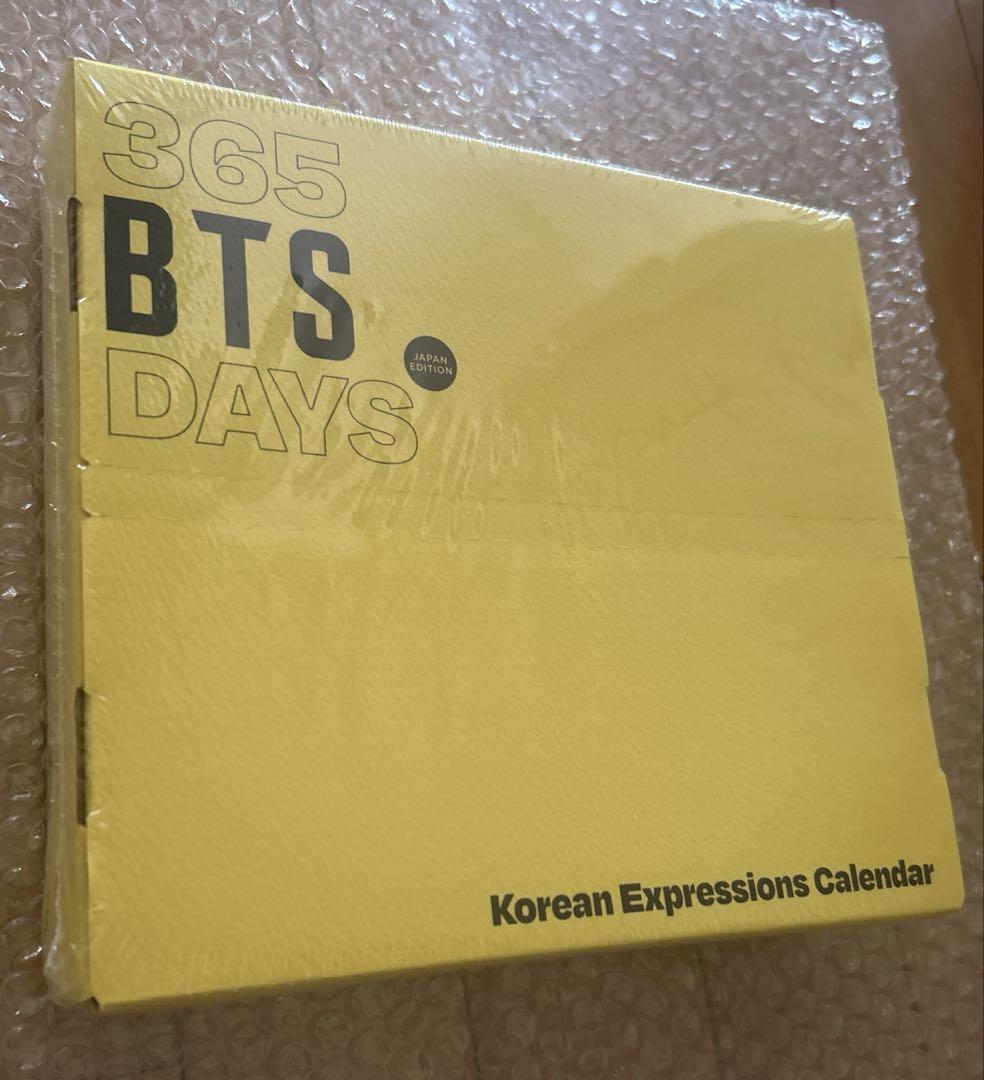 

[USED] 365 BTS DAYS Korean Expressions Calendar