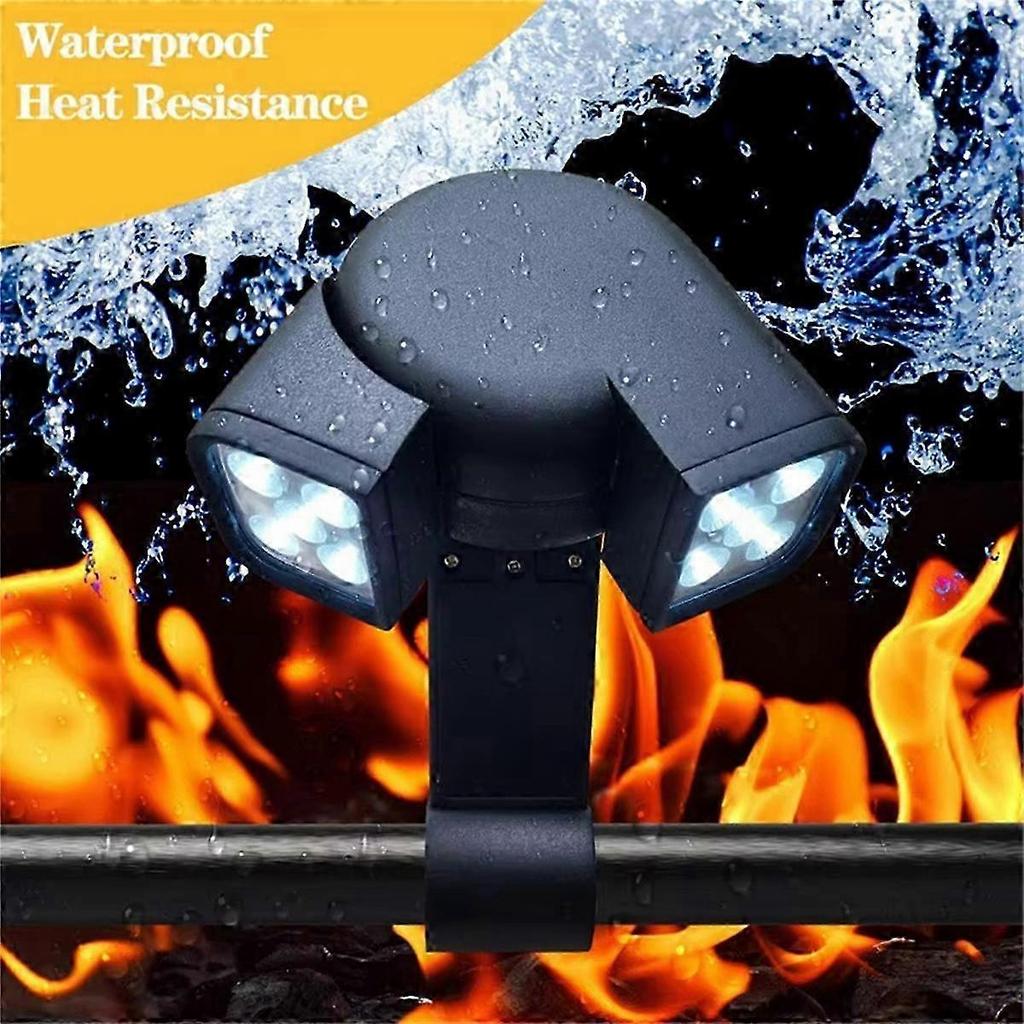 New & Improved: Multi-Functional Night Fishing LED Grill Light - Heat Resistant, Super-Bright, Flexible & Portable Rotational Lamp for BBQ Enthusiasts