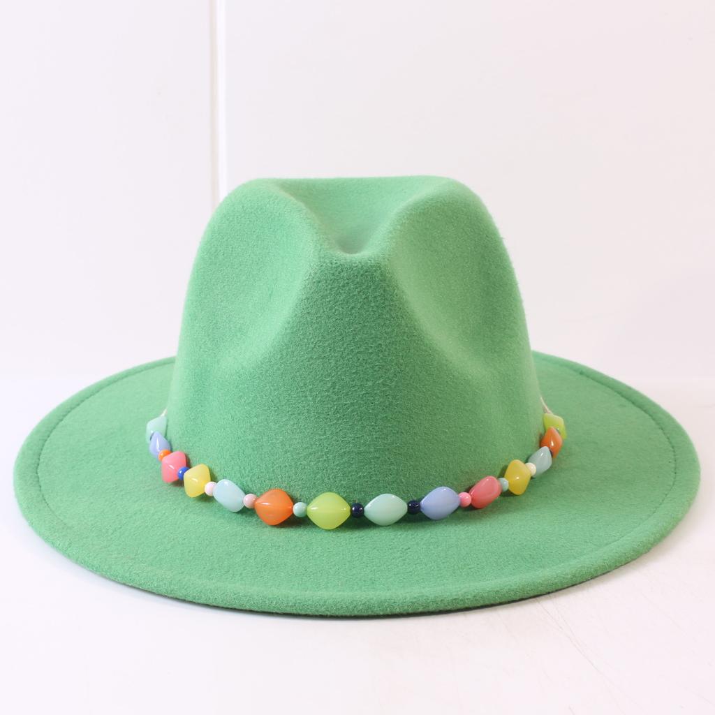Popular European and American Classic Simple Flat-brimmed Top Hat Men's and Women's Fashionable and Elegant Versatile Jazz Hat Top Hat