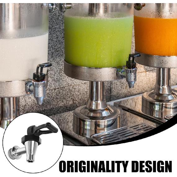 Gadpiparty Water Dispenser Replacement Spigot - Durable Plastic Tap for Juice/Beverage Buckets, Dispensing - Easy-Install Faucet for Home/Office Use