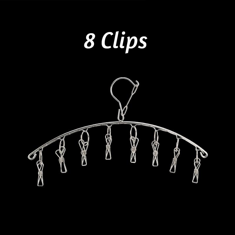 

6-20 колышек, вешалка для сушки одежды из нержавеющей стали, ветрозащитная вешалка для одежды, зажимы для носков, вешалка для белья, вешалка для белья, держатель для носков