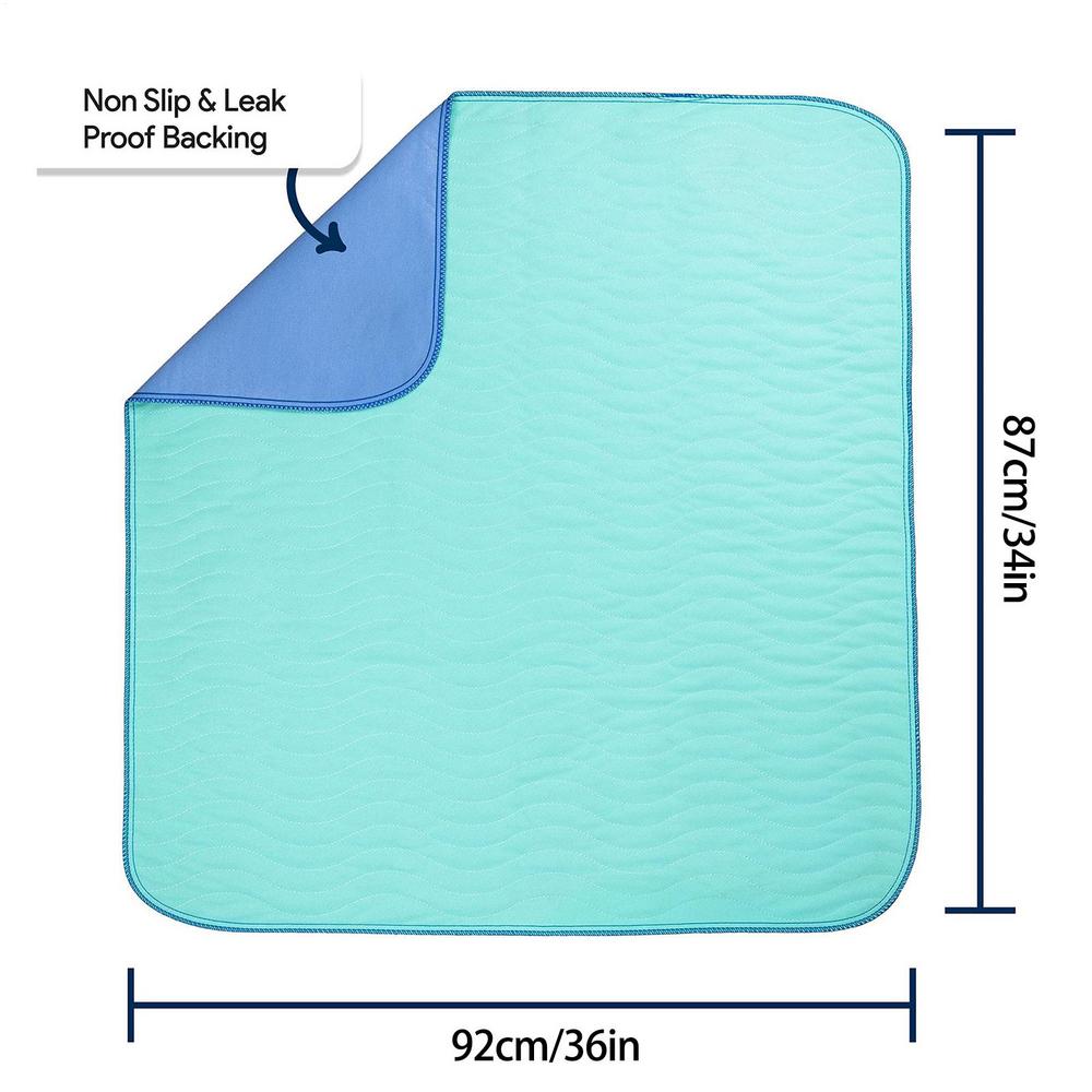 Washable Bed Pads Waterproof Mattress Protector Waterproof Mattress Pads for Elderly and Adults Bed Pads Washable Waterproof
