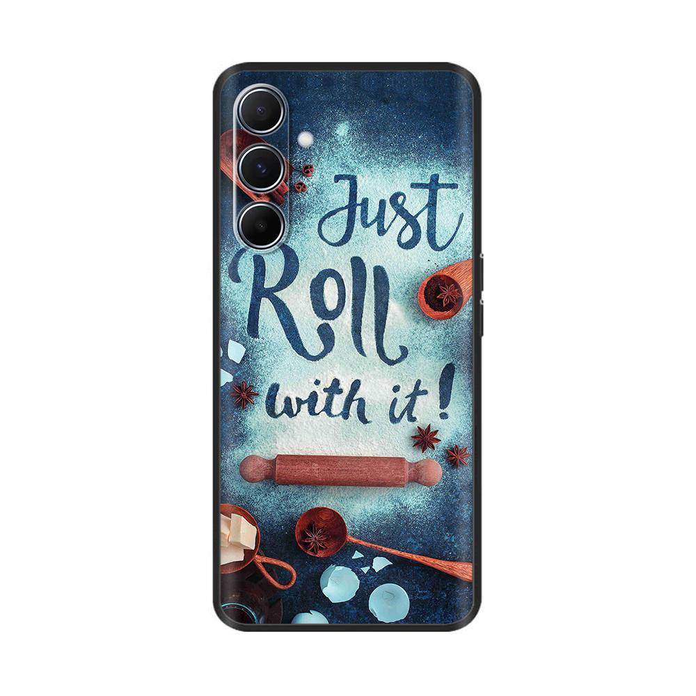 Silicon Phone Case For Samsung Galaxy A26 A36 A56 A16 5G Shockproof Shell Soft Black Painted Back Cover Fundas Cases Coque Para