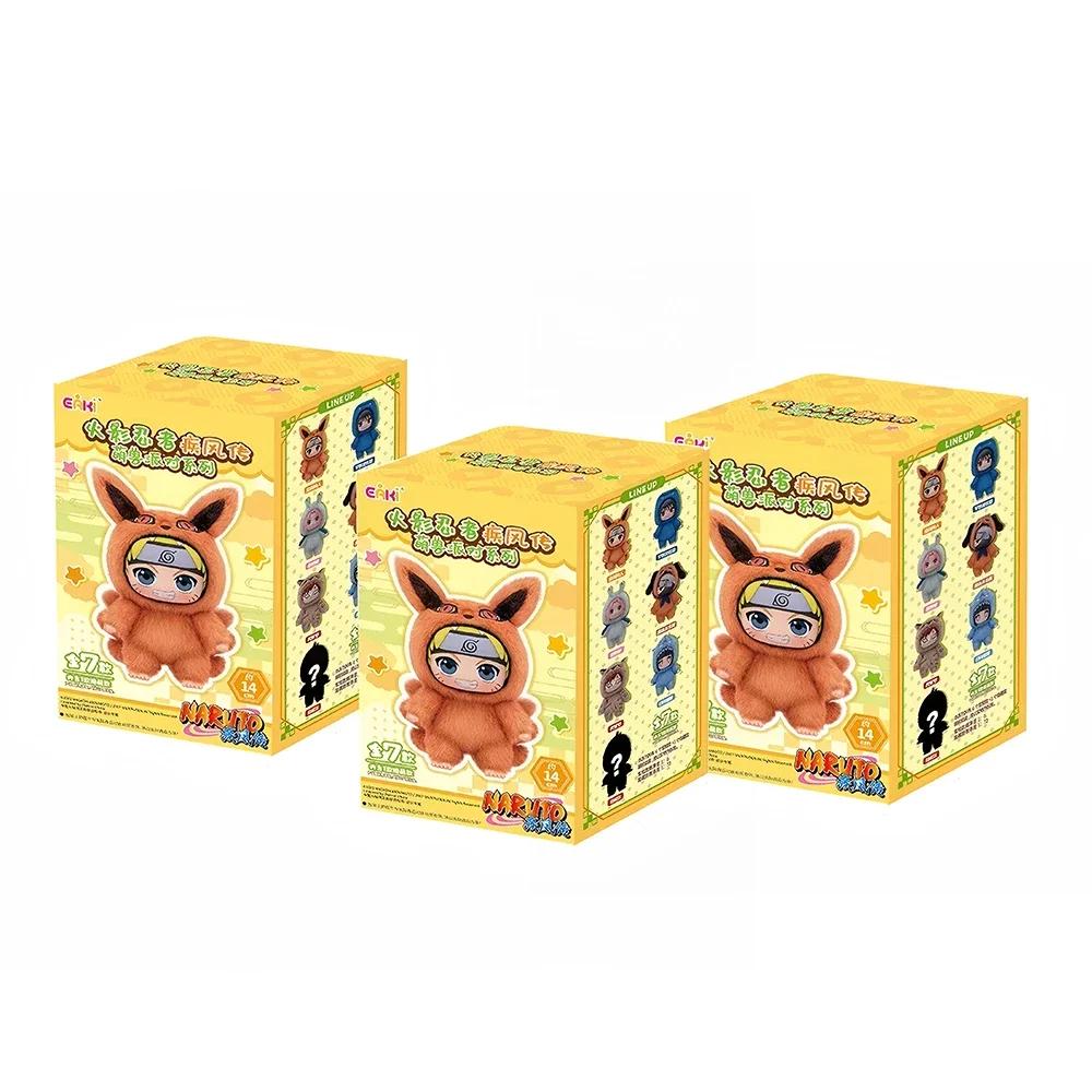 New EAKI Naruto Blind Box Shippuden Plushie Figure Cute Party Gift For Women Collectible Action Figure Edition