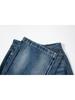Damen Jeans mit hoher Taille und weitem Bein, 2026 Frühjahr/Sommer Koreanischer Stil, Nicht-Stretch Petite Neun-Zehntel Länge Hose