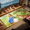Peter Rabbit2 Print  Cushion Non-slip Laptop Tablet Big Mousepad XXL Mat Mini PC Playmat With Lock Edge