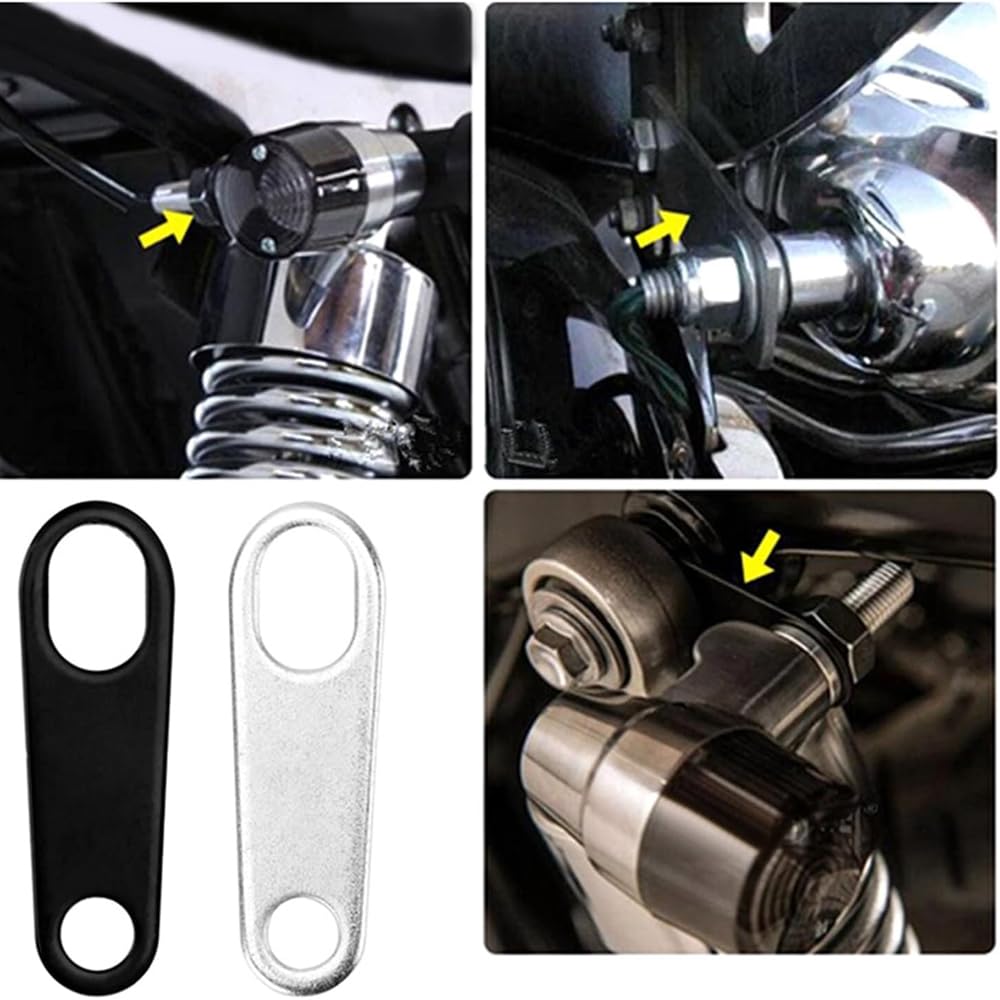 Set of 4 Motorcycle Front Rear Turn Signal Stay Base